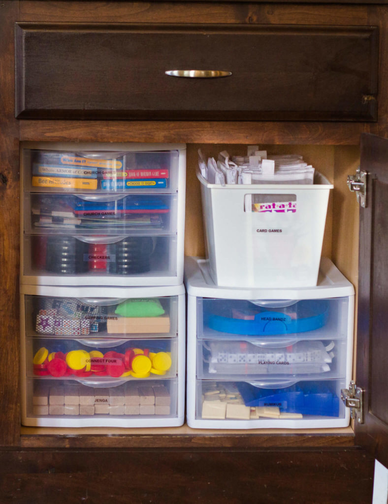 14 Genius Board Game Storage Hacks That You'll Love - Practical Perfection