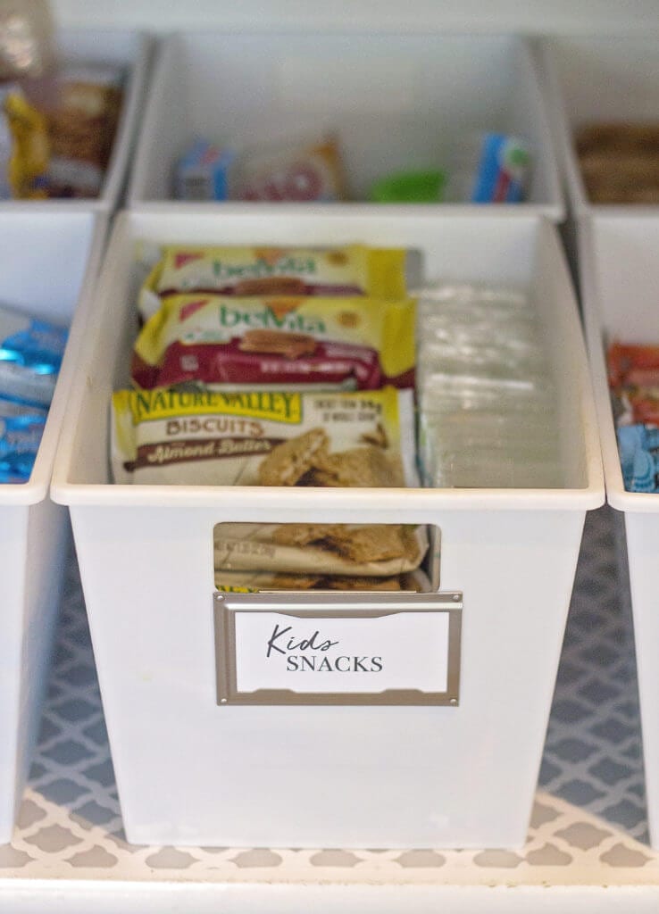 35 Snack Organization Ideas for The Pantry and Fridge » Lady Decluttered