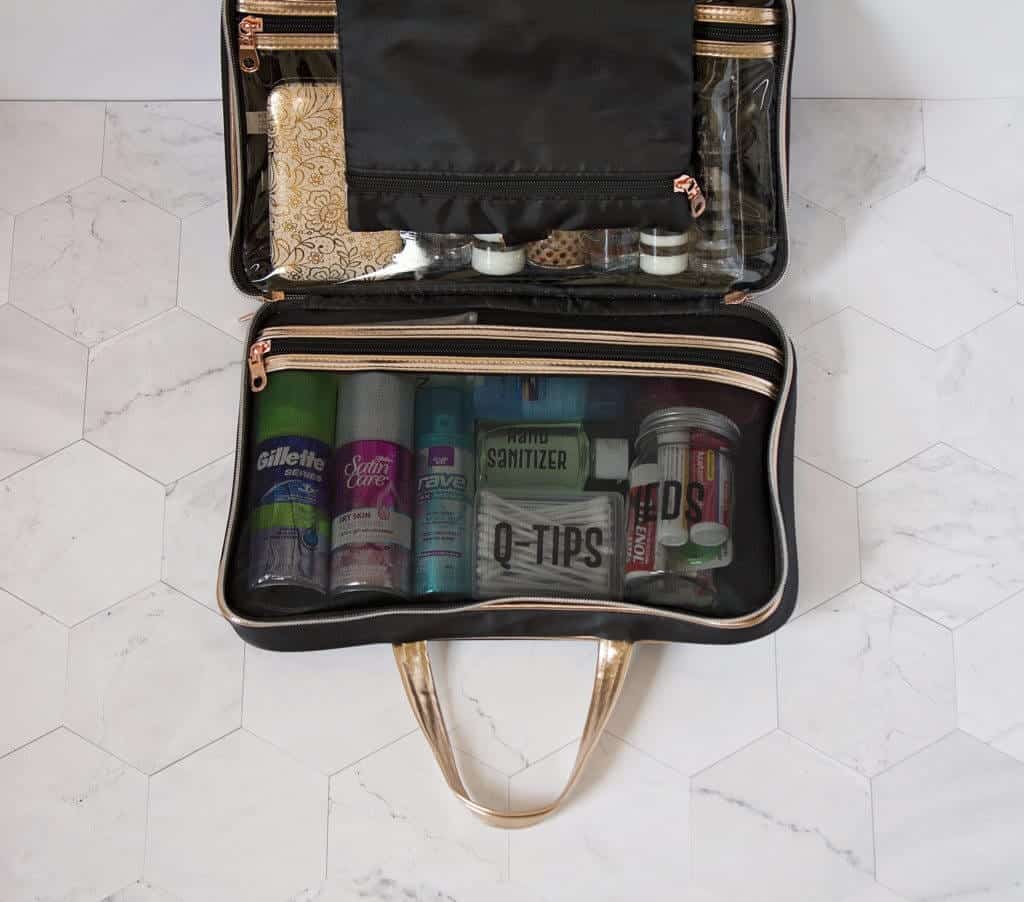 Organized Travel: Toiletry Bags - Simply Organized