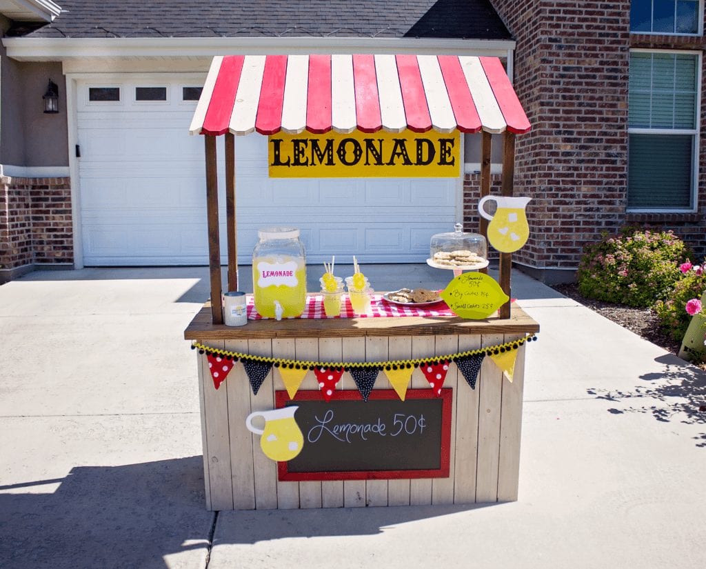 how to organize a successful lemonade stand