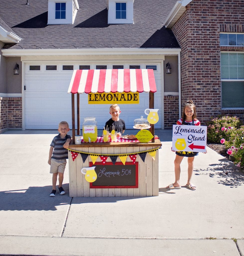 How To Organize A Successful Lemonade Stand For Kids Practical Perfection