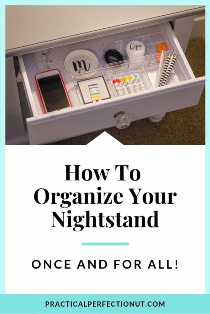 Nightstand Organization for a Restful Night's Sleep