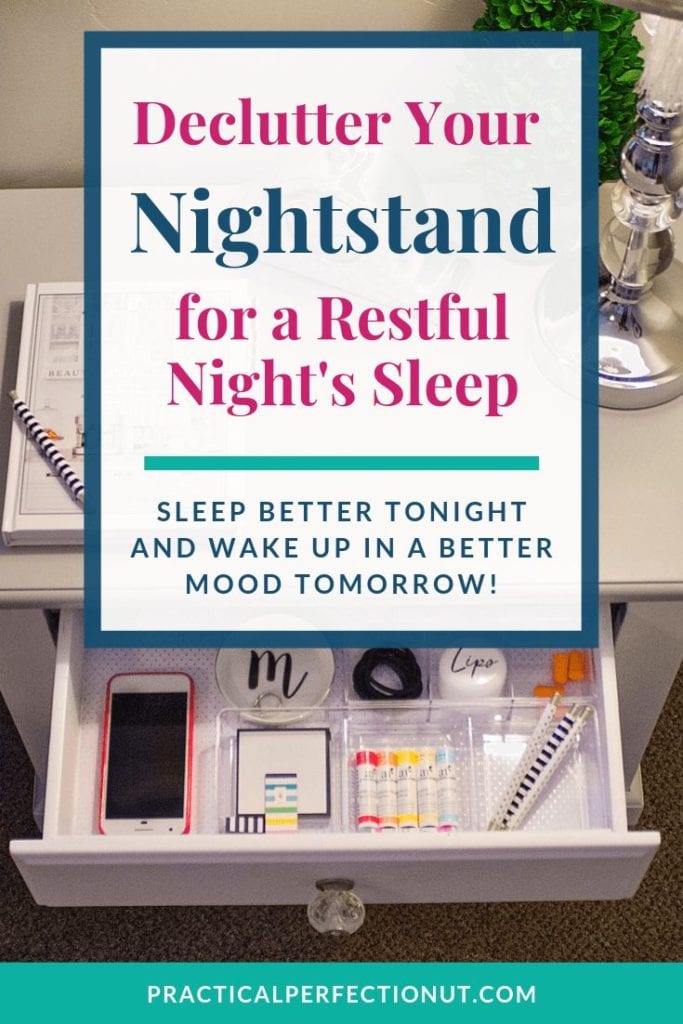 Nightstand Organization for a Restful Night's Sleep