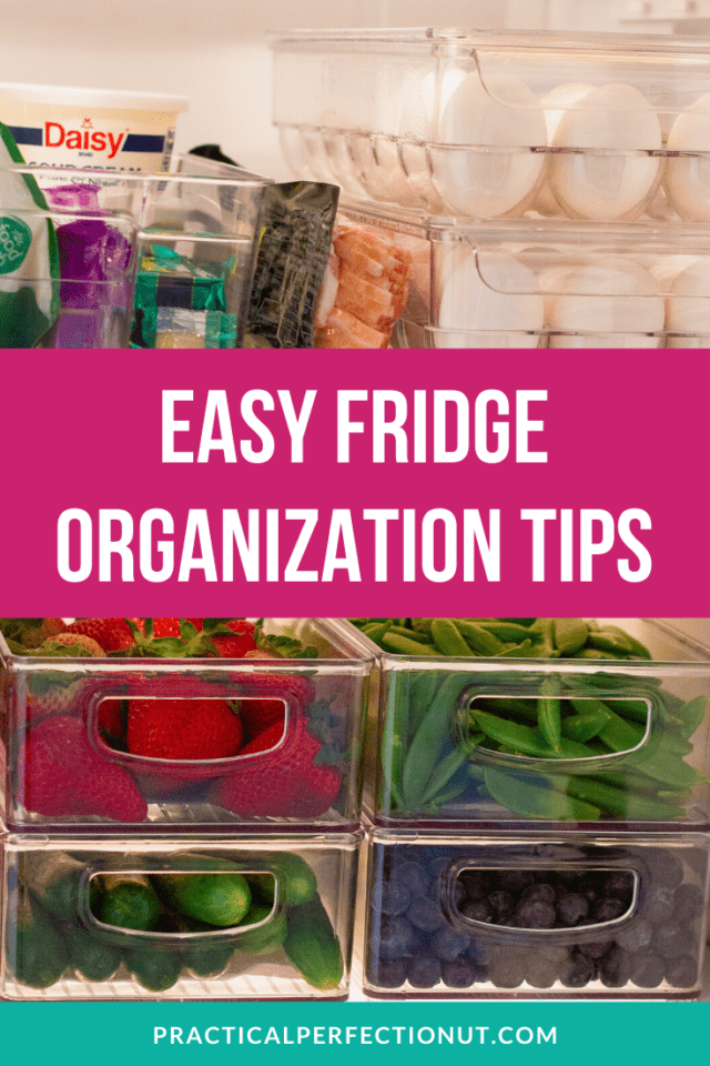 12 Easy Fridge Organization Tips for the Busy Family - Practical Perfection