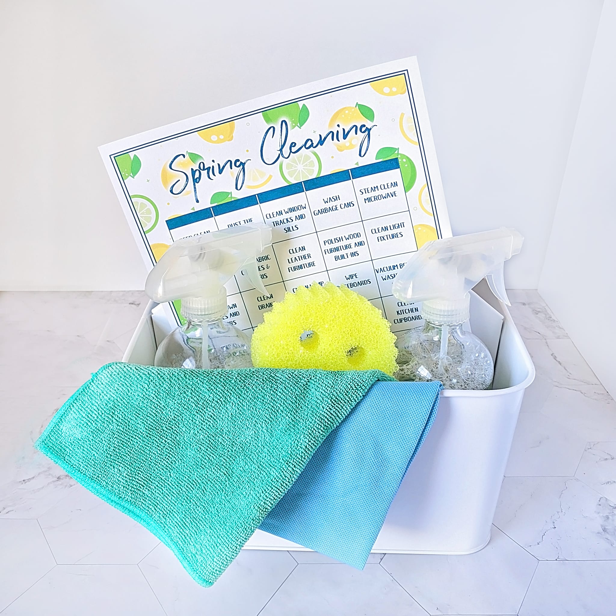 The Complete 30 Day Easy Spring Cleaning Checklist Freebie