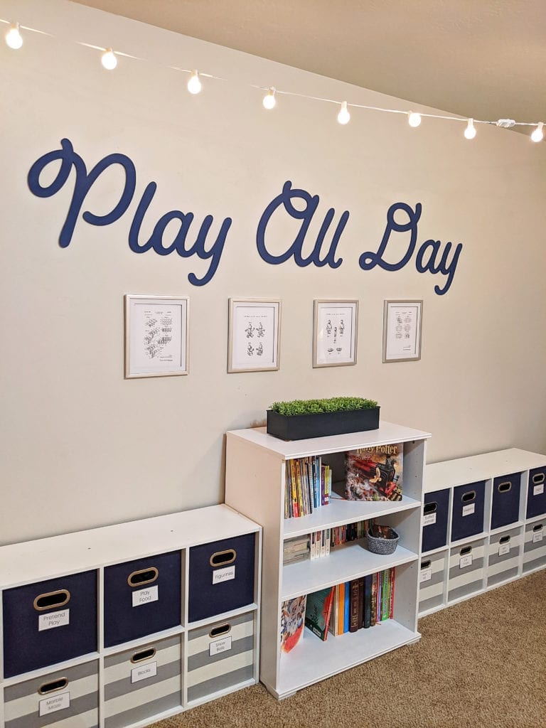 playroom organization ideas