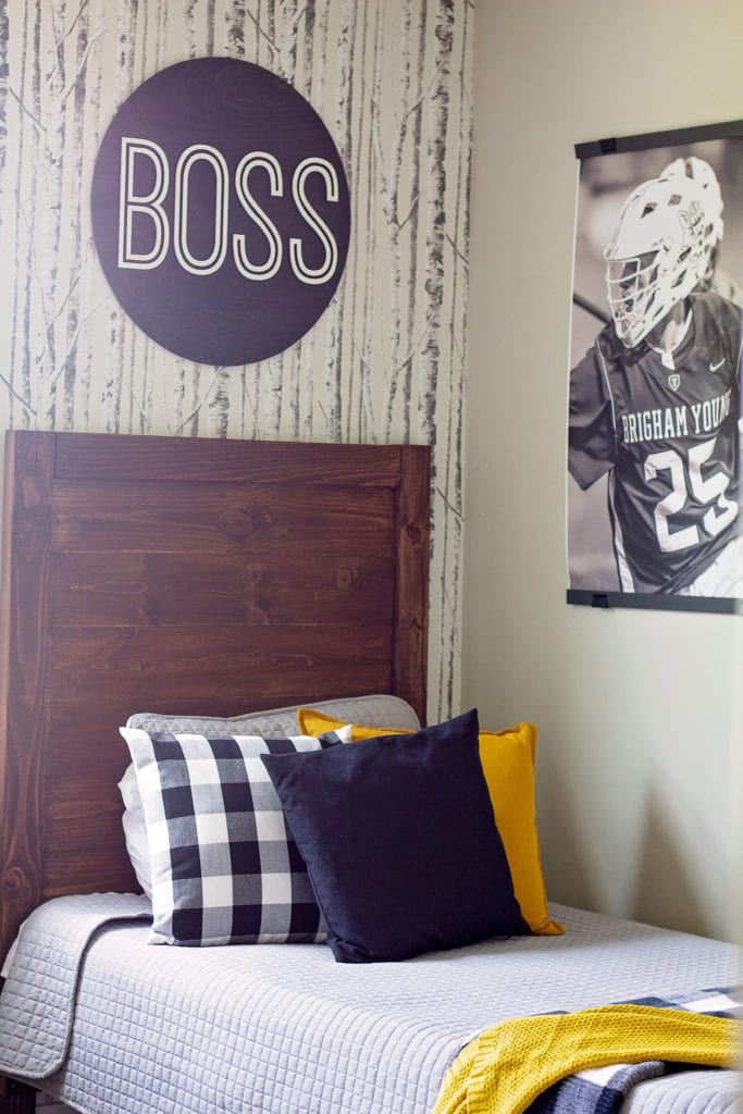 Boys' Baseball Bedrooms on a Budget