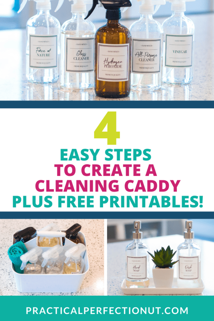 How to Make The Best Cleaning Caddy For Every Room In Your Home: Free  Checklist - Torera George