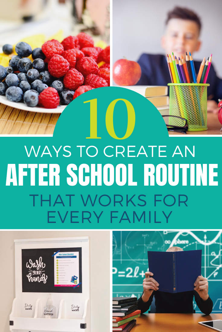 How to Create an After School Routine Checklist + A Free Printable ...