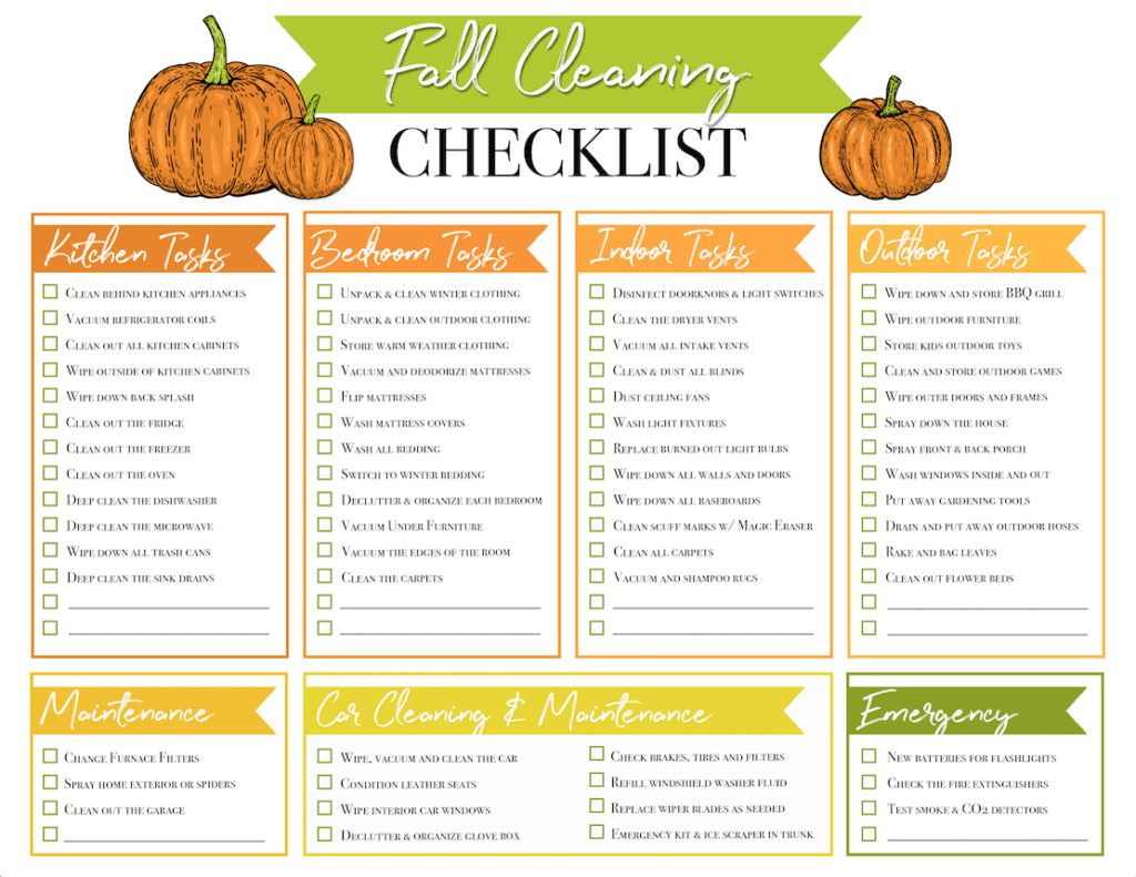 How to Do a Fall Deep Cleaning Before the Holidays - Salty Canary