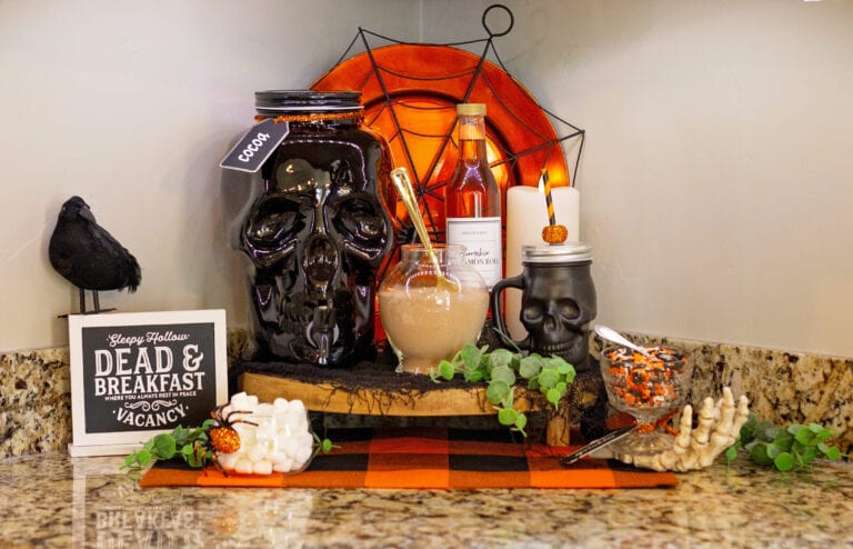 How To Create A Halloween Beverage Bar