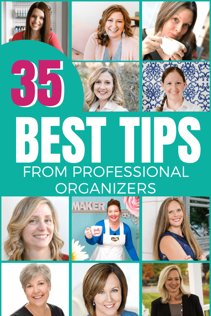 Best Tips From Professional Organizers and Bloggers