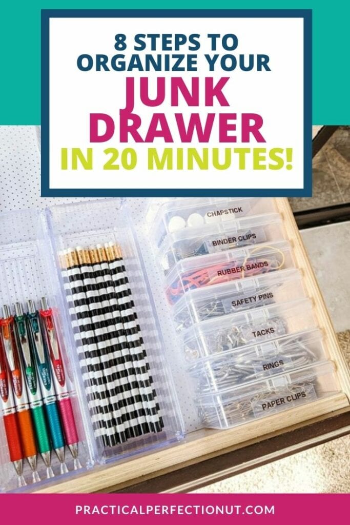 How To Organize A Junk Drawer And Miscellaneous Items - Fox Hollow