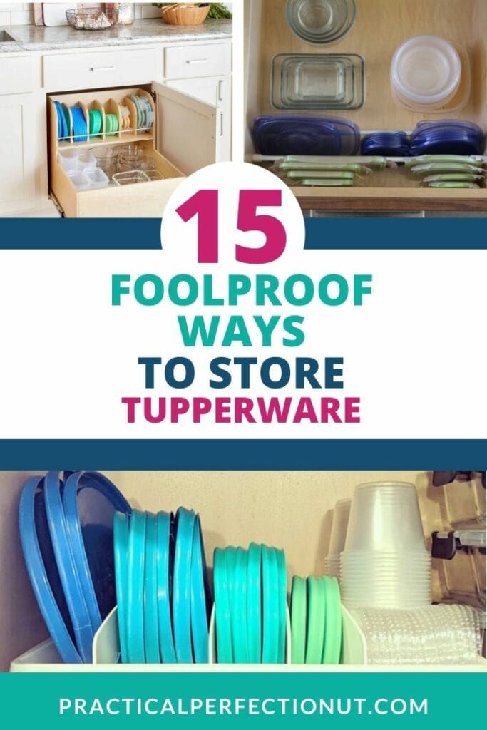 11 Smart Ways to Organize Tupperware & Food Storage Containers