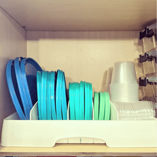 DIY Tupperware Organizer