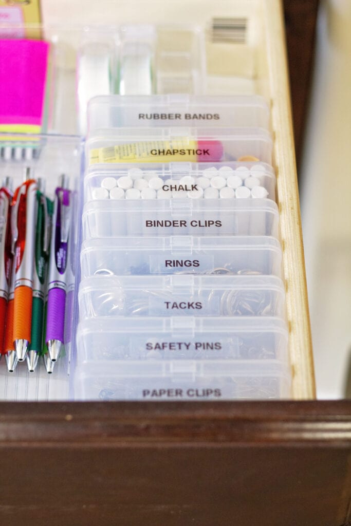 How to Organize a Junk Drawer - Junk Drawer Organization