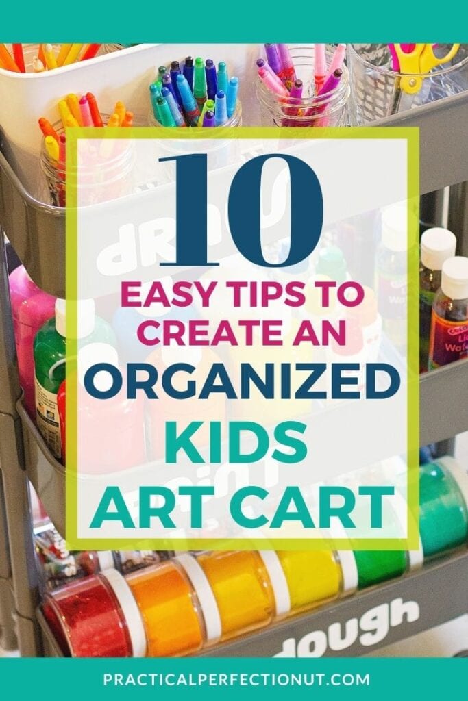 Art Cart: Organizing Kids' Art and Activity Supplies — Oh Hey Let's Play