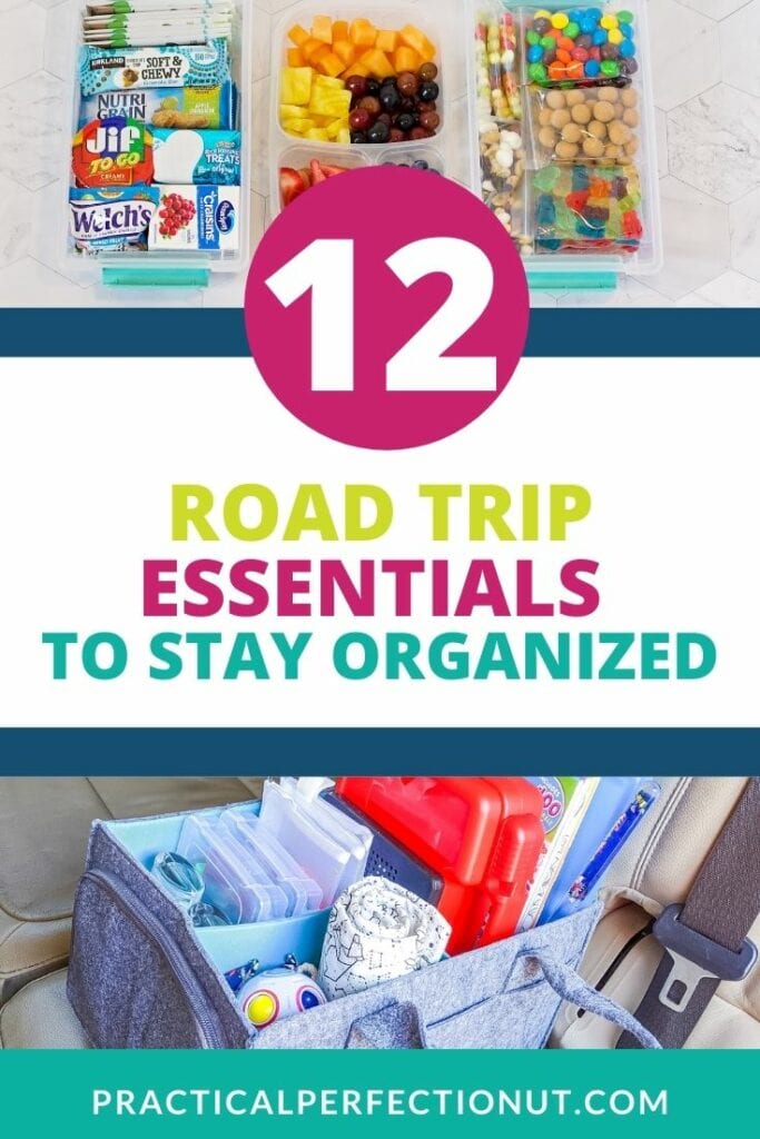 12 Amazing Road Trip Essentials to Keep Your Car Organized - Practical  Perfection