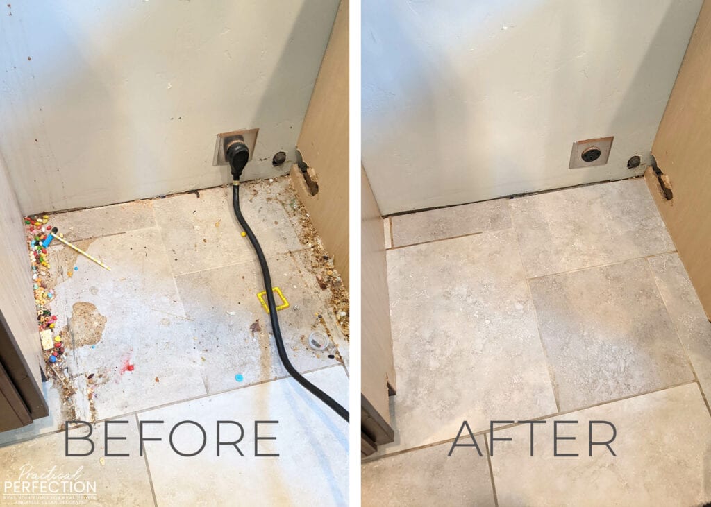 How to Clean Grout with a Steam Cleaner: Tips for Making it Quick and Easy  - Practical Perfection