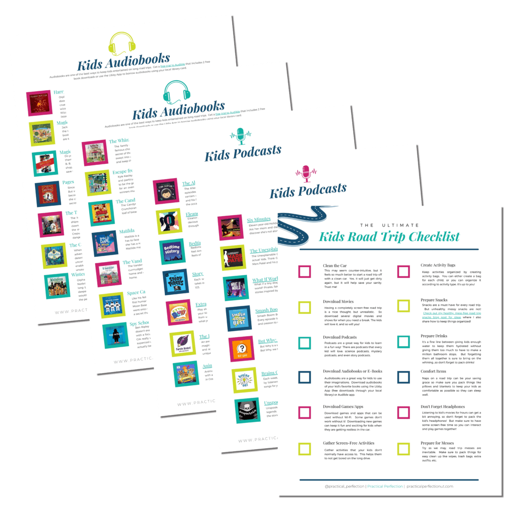 kids activity checklist