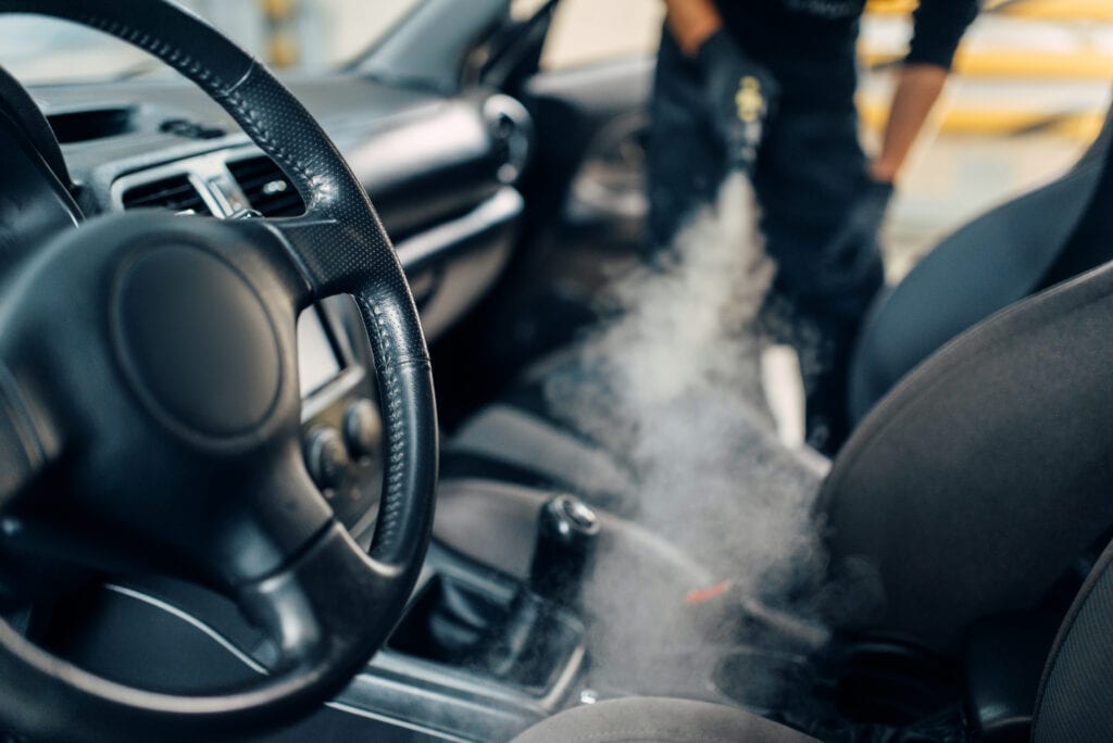 How to Steam Clean Your Car  Cleaning car interior, Steam clean