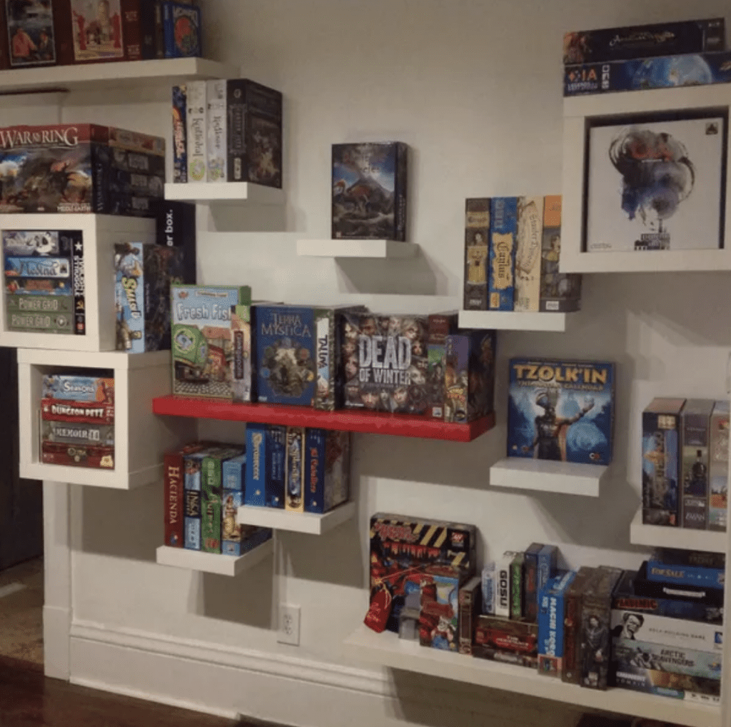 Organizing Board Games  Client Space - Pinch of Help