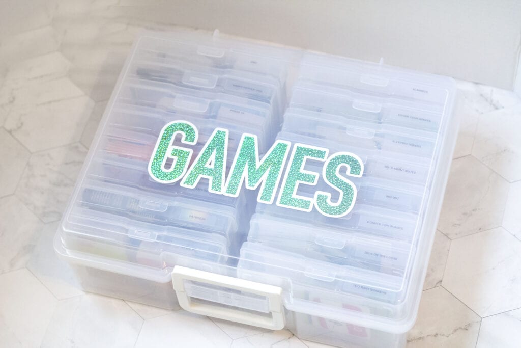 Board Game Storage Ideas  Check Out This Easy Hack!