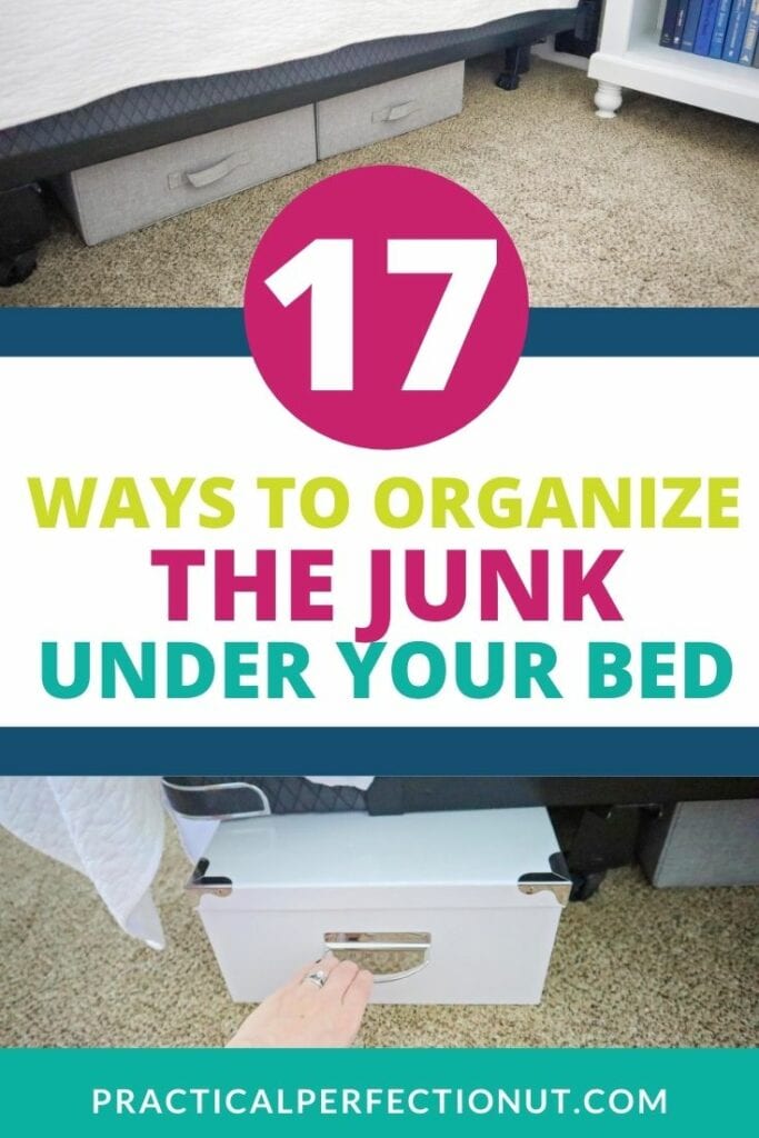 Under Bed Organization Ideas - How to Organized Under Your Bed