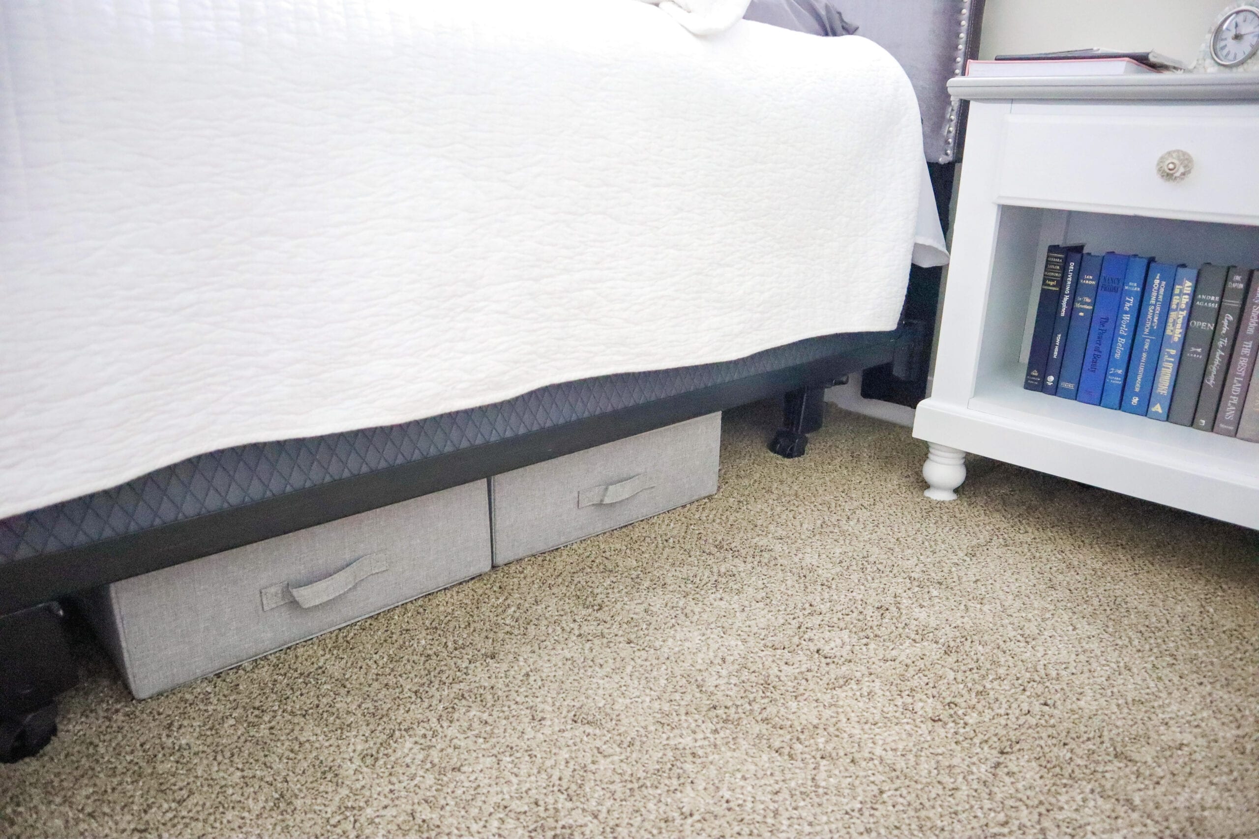 17 Practical Ideas for Organizing Under Your Bed