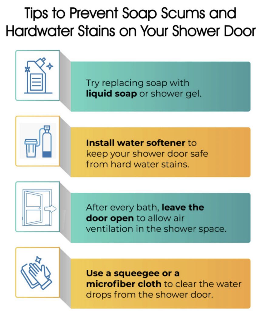 Tips & Hints For How To Clean Shower Door