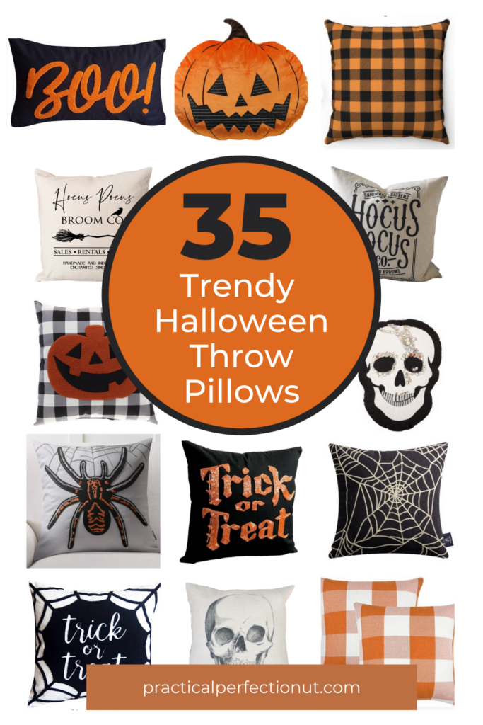 Best Halloween Throw Pillows Roundup for 2023 - Caitlin Marie Design
