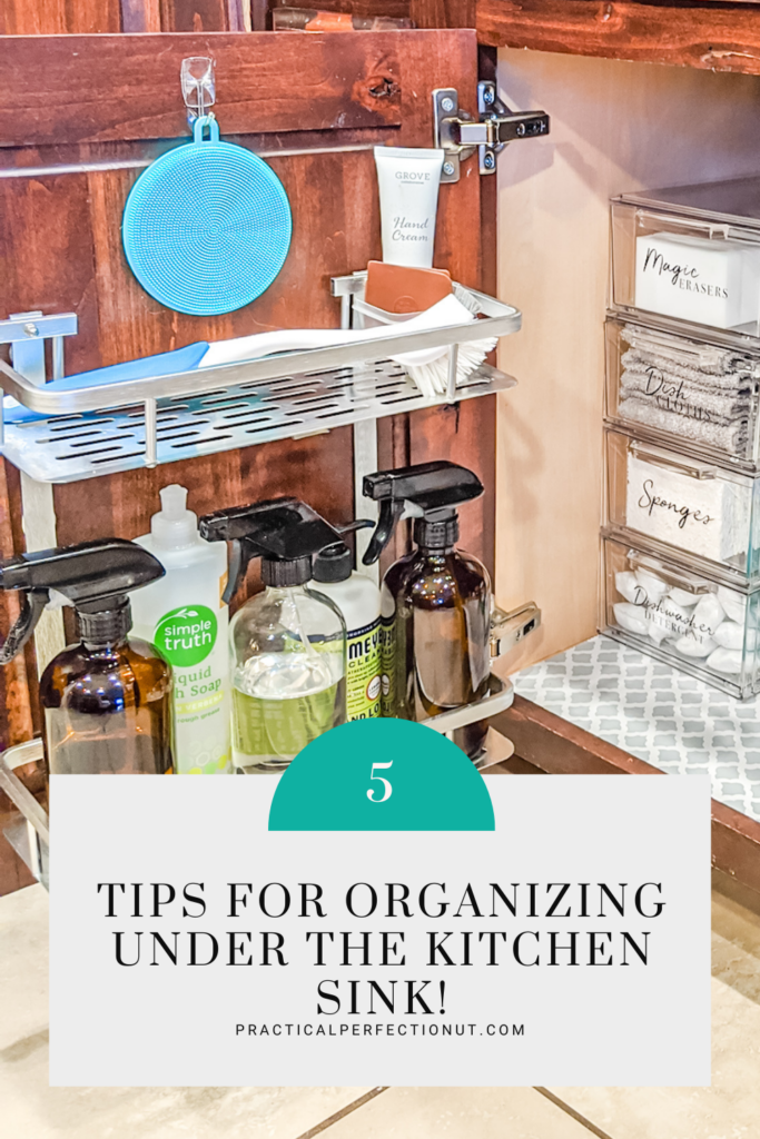 To Organize Under Your Kitchen Sink, How To Organize Kitchen Sink Cabinet