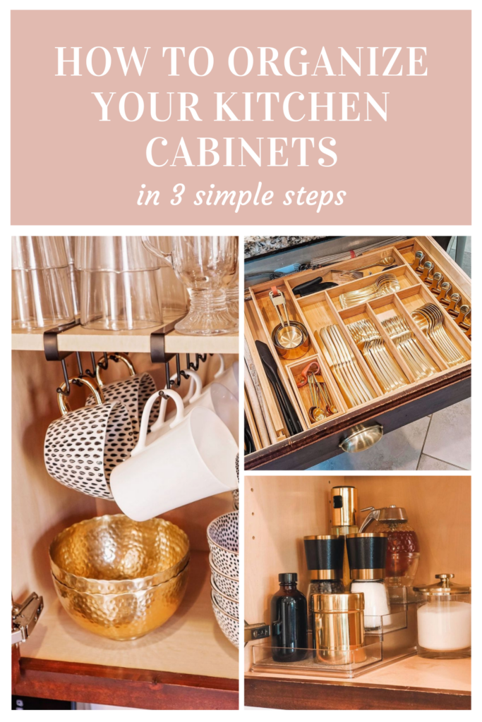 How to Organize your Kitchen Cabinets in 3 Simple Steps - Practical  Perfection