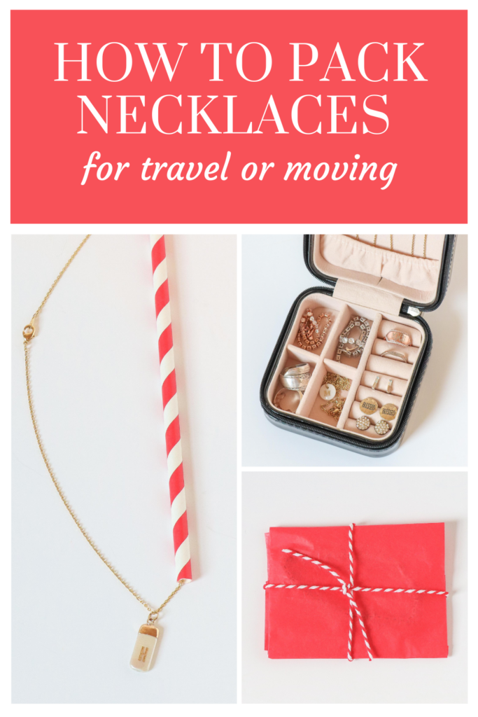 travel packing jewelry