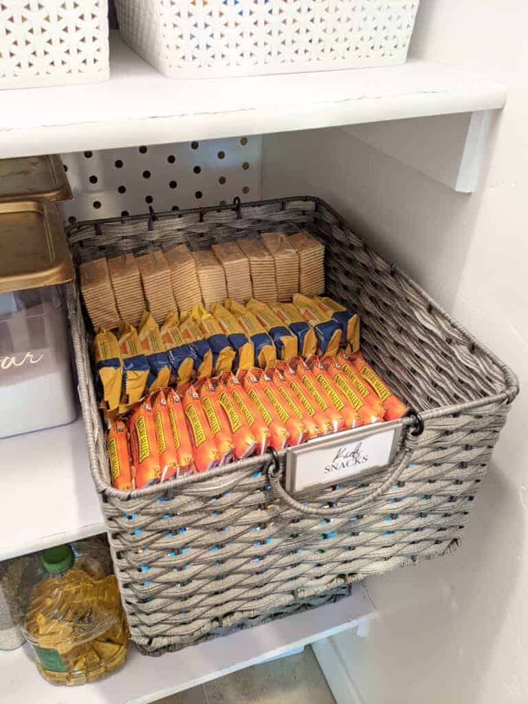 Summertime Organizing: Snacks