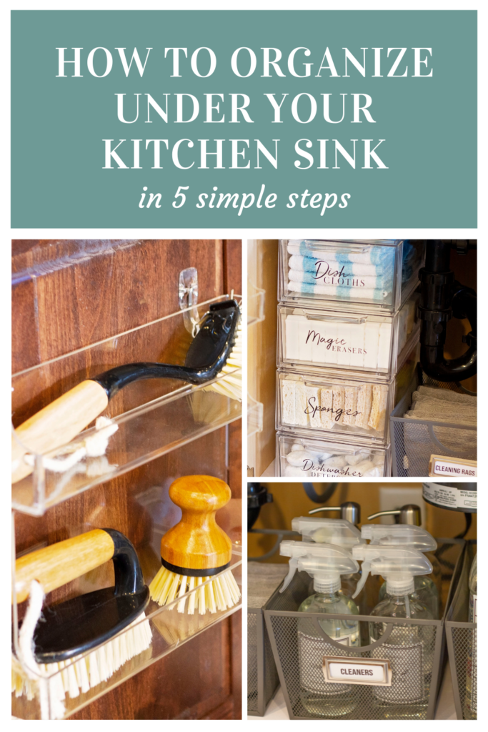 How To Organize Your Under Sink Storage - Step-By-Step Project