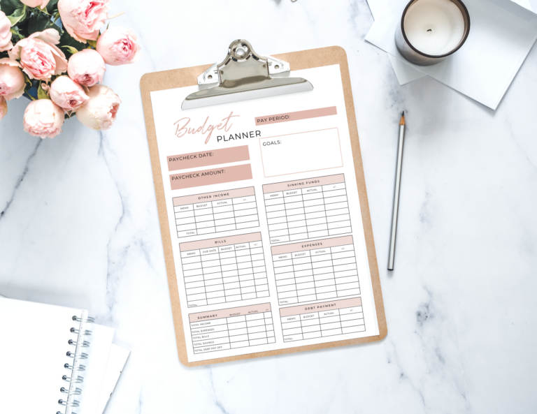 How to Make a Budget with a Monthly Budget Template