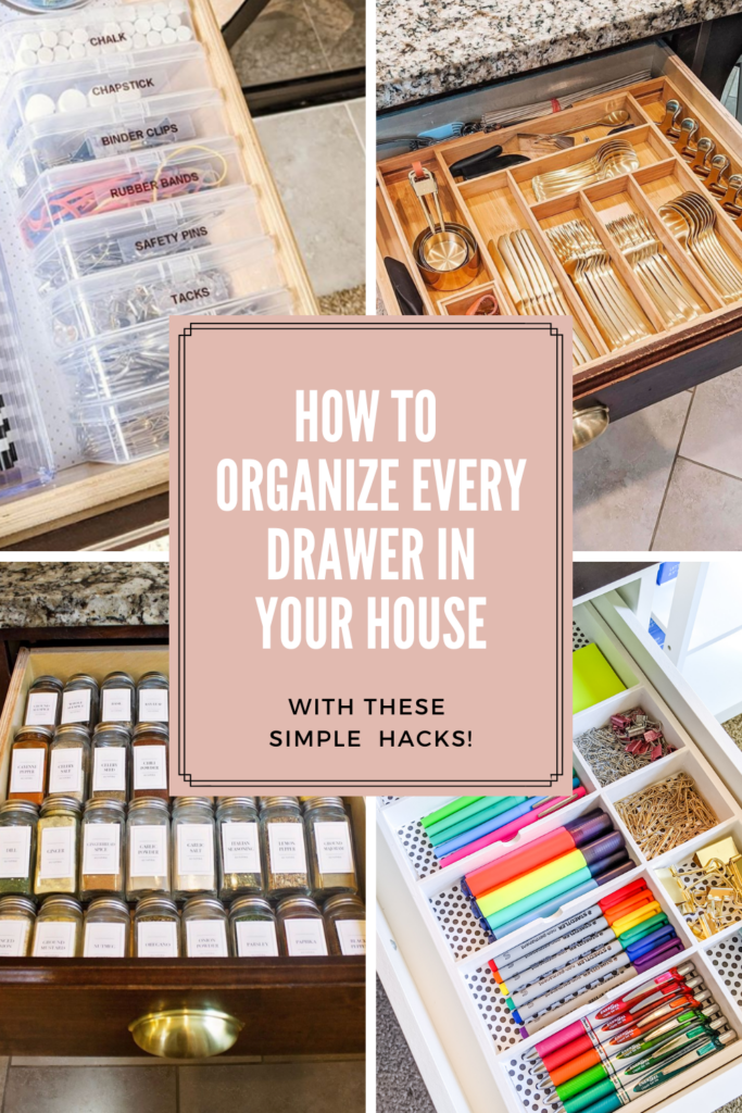 The Easiest Way to Organize Any Drawer In Your Home - The Homes I