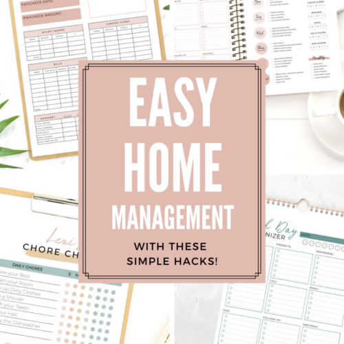 Home Management: Simple Tips for Running a House Effectively and Efficiently