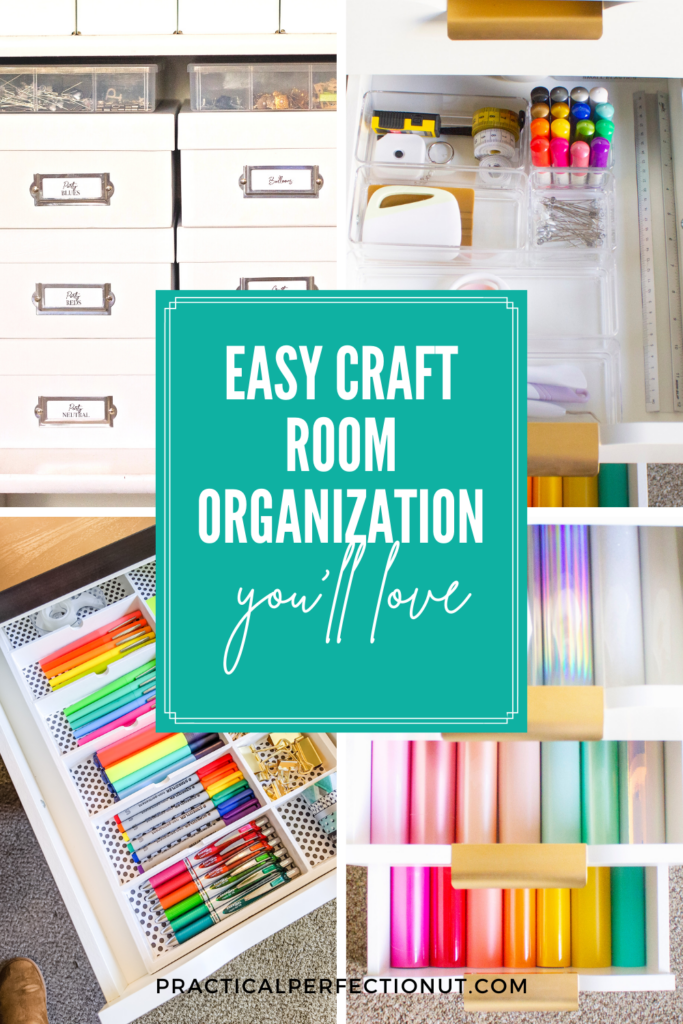 10 Craft Room Organization Ideas  I Love My Container Store Craft Room