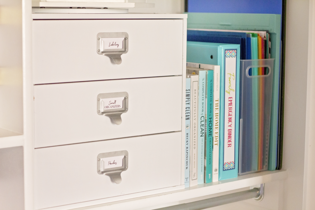 Organize a Craft Cabinet