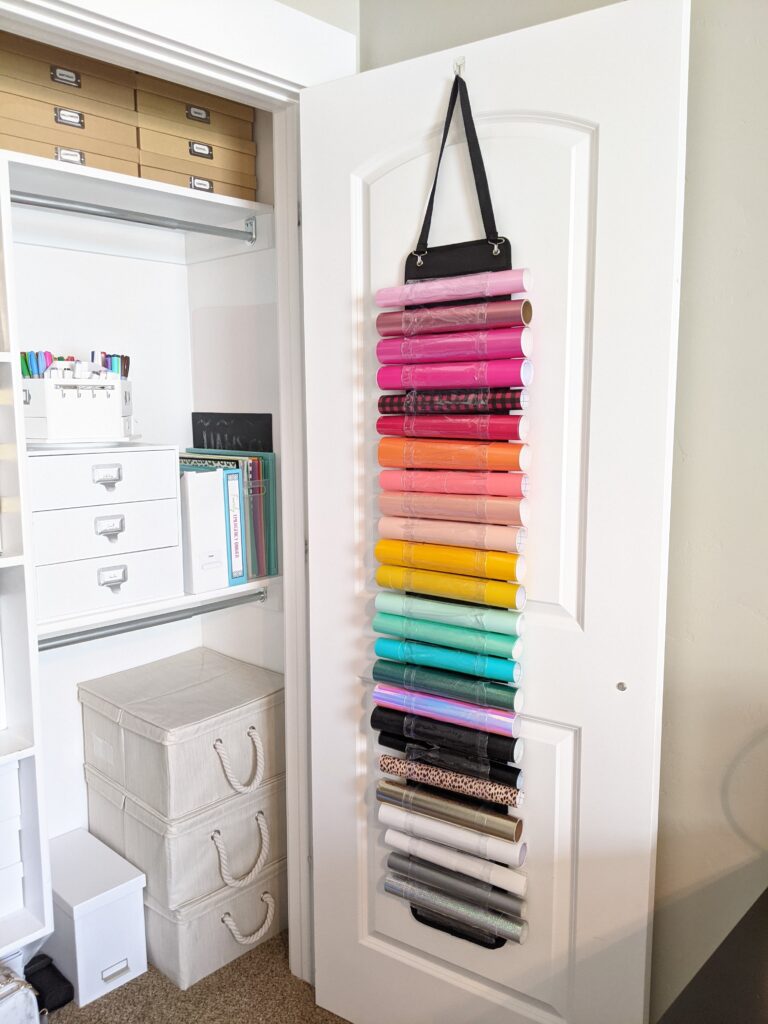 And Easy Step by Step Guide for creating a Kids Art Closet