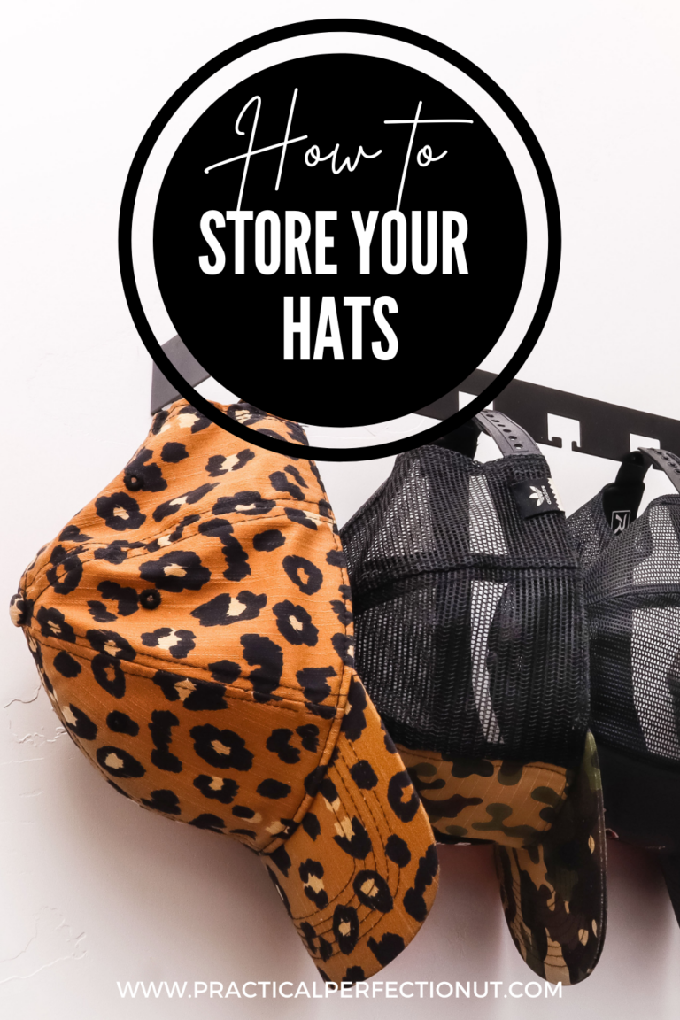 How To Store Hats Ideas For Displaying Hanging And Saving Space   How To Organize Hats 768x1152 