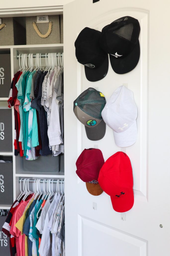 Ball cap storage on sale