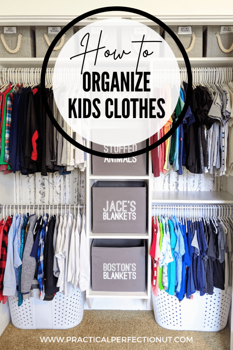 How To Organize Kids Clothes: Tips For Keeping Their Closet Neat And 