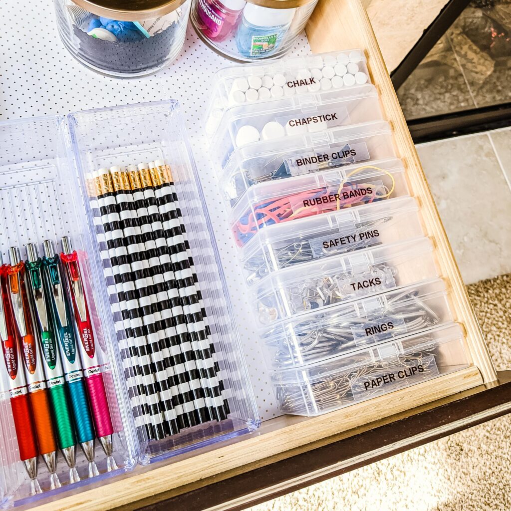 Labeling School Supplies - How to keep it easy and organized