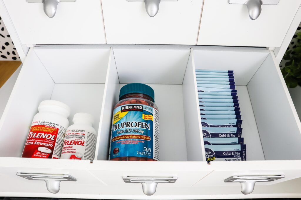 How to Organize Your Medicine Cabinet in 5 Easy Steps - Practical Perfection