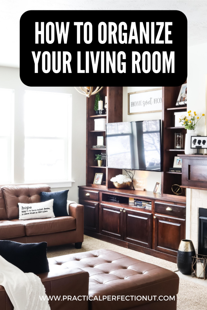 How To Organize Your Living Room Tips, How To Keep Living Room Organized