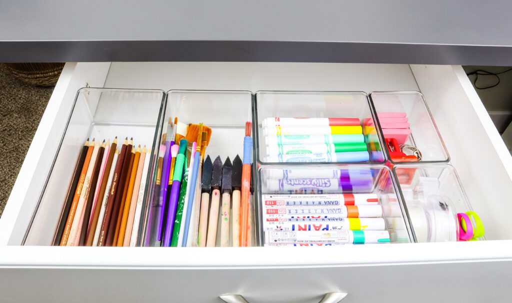 Organized Creativity: The Magic of Using Divided Trays for Kids' Art  Supplies — the Workspace for Children