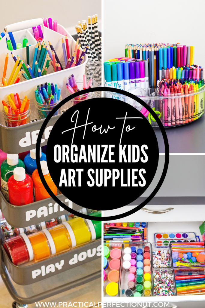 Organize with Me: Kid Art Supplies 